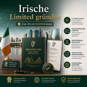 Irische Limited gründen – Irish LTD mit EUROPAN-Vorteil